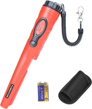 Professional Metal Detector Pinpointer,16.5Ft Underwater Fully, Redhs08 - $40.94