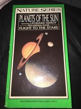 Natura Serie Planets Of The Sole VHS Raro Volo To The Stars - £23.22 GBP