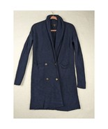 J Crew Womens Knit Cardigan XXS Navy Blue - $24.68