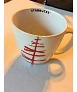 Starbucks Seattle Red Needle Tree Christmas 2012 Coffee Cup Mug  SKU 063... - $15.79