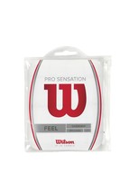 Wilson - WRZ4011WH - Tennis Pro - SENSATION - Overgrip - Pack of 12 - White - £37.47 GBP