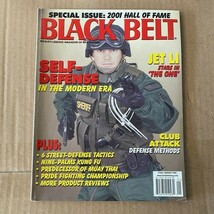 Black Belt January 2002 vintage magazine Jet Li Nine-Palms Kung Fu Muay ... - $9.79