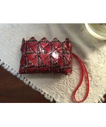 Ecoist Wallet wristlet coin purse Recycled Wrapper Materials Coca Cola Red - £13.53 GBP