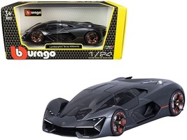 Lamborghini Terzo Millennio Dark Gray Metallic with Black Top and Carbon... - $40.49