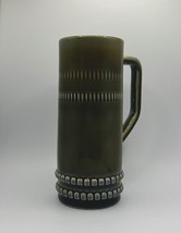 Vintage Ireland Porcelain Mug 6.6 Tall. Green and Blue Made By Wade pottery - £9.42 GBP