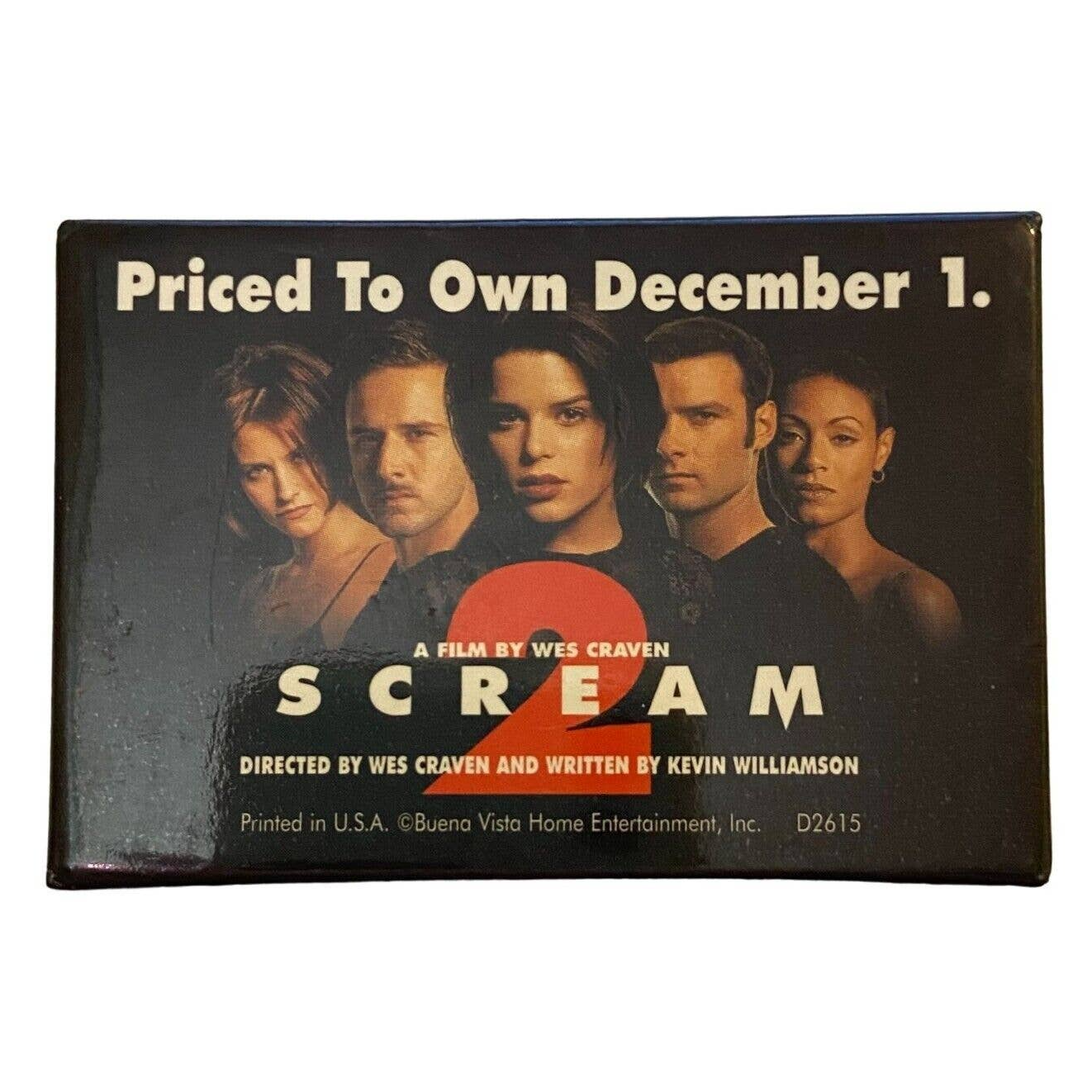 Primary image for Scream 2 Pin Exclusive Advertising Promotional Pinback Button Horror Film