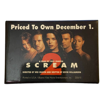 Scream 2 Pin Exclusive Advertising Promotional Pinback Button Horror Film - £6.29 GBP