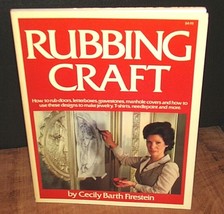 Rubbing Craft ByCecily Barth Firestein- 1977 - £5.73 GBP