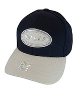 Dallas Oval Patch Style Adjustable Baseball Cap (Navy/Gray) - $20.44 CAD