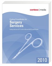 2010 Coding CrossWalks for Surgery Services Contexo Media - £102.22 GBP