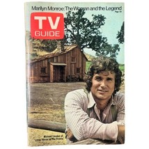 Vintage TV Guide Magazine 1974 Little House On The Prairie Michael Landon - £8.44 GBP