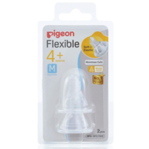 Pigeon Flexible Peristaltic Nipple M 2 Pack - £63.83 GBP