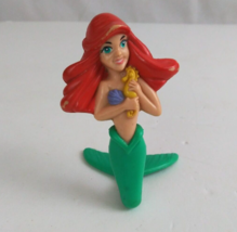 Vintage Disney The Little Mermaid Ariel  3.25&quot; Collectible Mini Figure - $2.90