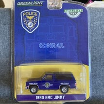 1:64 GreenLight 1990 GMC Jimmy Conrail Police K-9 Unit Hobby Exclusive - $14.85
