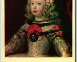 Infanta Margareta Velazquez Pittura San Diego Sottile Arts Society Carto... - $7.12