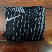 Nike Boys Athletic Shirt Size Medium Black and Gray Cool Design - £19.56 GBP