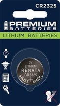 Premium Batteries Renata CR2325 Lithium 3V Coin Cell Battery Child-Safe (1 Pack) - £5.06 GBP