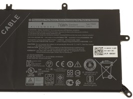 OEM Dell Y9M6F 76Wh Laptop Battery for M15 R2 and M17 R2 - $79.84