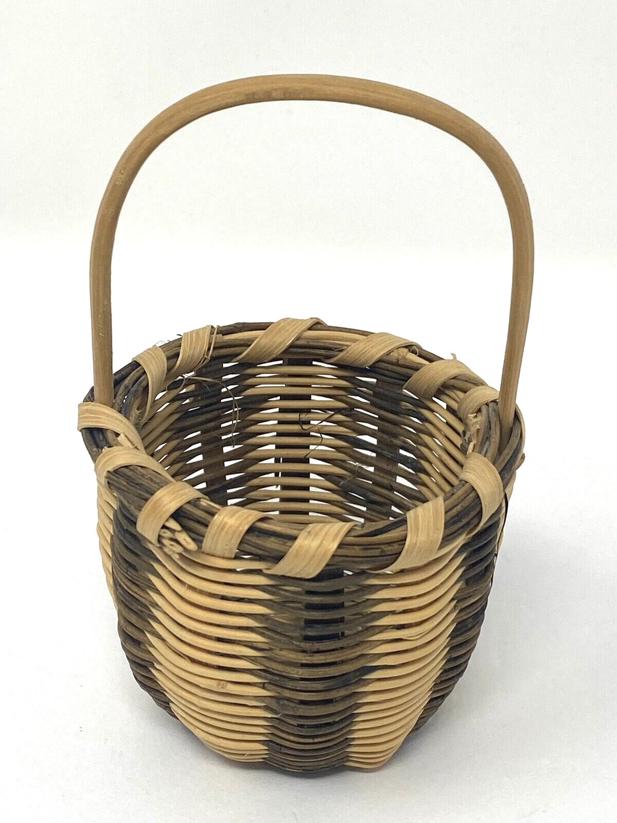 Primary image for Embera of Panama Small Rainforest Basket with Handle