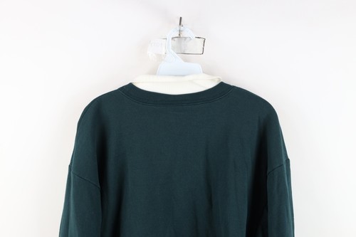 Vintage 90s Streetwear Womens Petite Medium Christmas Dog Cat Snowman Sweatshirt Item image 13