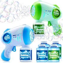Fun Bubble Toy Set: 2 Battery-Powered Bubble Guns for Ages 3+ with Solut... - $42.52