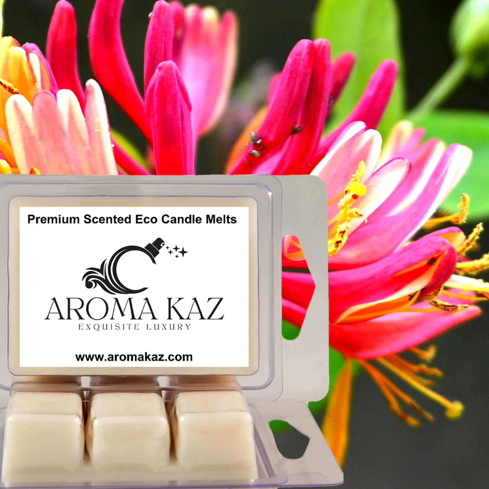Japanese Honeysuckle Scented Candle Melts X Strong 80hr Clam Packs