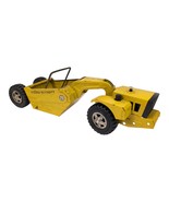 Vintage Tonka Mini Scraper Earth Mover Pressed Steel Yellow 13.5&quot; Long - $1,105.52 MXN