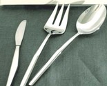 Lenox Acacia 3 piece Serving Set Stainless Flatware New - $29.60