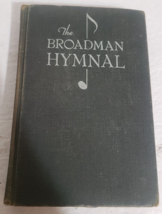 Vintage The Broadman Hymnal Book 1940&#39;s Church Music Songs Green Cover - £9.91 GBP