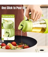 Two in one silicone oil kettle, olive oil spray and distributor, 500ML/1... - $17.80 CAD