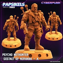 3D Printed Papsikels Cyberpunk Sci-Fi Psycho Nethunter Gestalt Of Nirvan... - $6.64+