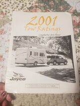 2001 Jayco Camper Tow Ratings Brochure/Booklet - €4,24 EUR