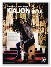 Print Ad LP Mona Tavakoli Signature MT Box Cajon Drum 2018 Advertisement - $9.70