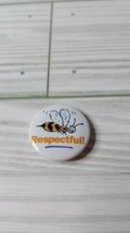 Vintage American Girl Grin Pin Bee Respectful Pleasant Company - $3.22