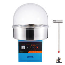 1000W Electric Cotton Candy Machine, Commercial Floss Maker, Cover, Steel Bowl - $334.99