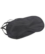 3 Pack Polyester Eye Mask Black Sleep Shade Blindfold For Travel Sleepin... - £5.44 GBP