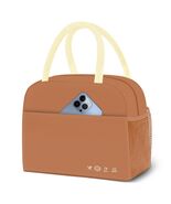 KUBYA Insulated Reusable Lunch Bag Tote for Adults Office Travel Picnic - $9.67 CAD