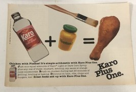 1986 Karo Syrup Vintage Print Ad Advertisement pa16 - $7.91