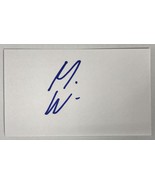 Morgan Wallen Signed Autographed 3x5 Index Card - $144.06 CAD