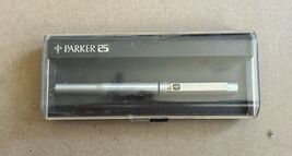 Vtg Parker 25 Fountain Pen w/ Box, Converter, Ink Cartridge, Instructions - €46,67 EUR