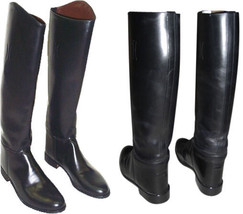Men&#39;s Handmade Black Leather Riding Boots, men boots for Horse riding - £327.55 GBP