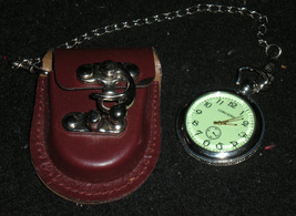 Pocket Watch With Case - $7.99