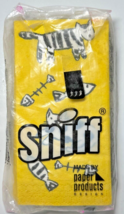 Sniff Cats Yellow Handkerchief Paper Handkerchiefs Tissue Germany Lot of 6 - £14.70 GBP
