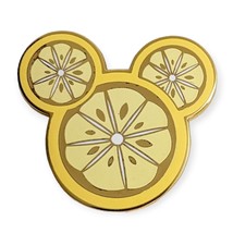 Mickey Mouse Icon Disney Pin: Lemon Slice Citrus Fruit  - £10.12 GBP