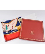 Must de Cartier 150th Anniversary 100% Silk Scarf Mint in Box - $5,606.07 MXN