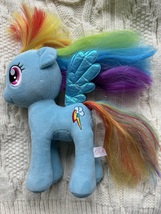 Ty My Little Pony Sparkle Rainbow Dash Plush 2016 Used Tangled hair Dirty Please - $12.00