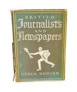 British Journalists and Newspapers Derek Hudson 1945 Collins 8 Color Plates - £9.69 GBP