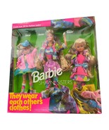 Barbie Sharin&#39; Sisters Gift Set Barbie Stacie Skipper #5716 1991 Mattel ... - £57.63 GBP