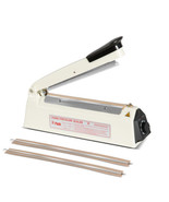 Impulse Heat Sealer, Heavy Duty Sealing Machine with cutter, Extra 2 Rep... - $1,878.06 MXN