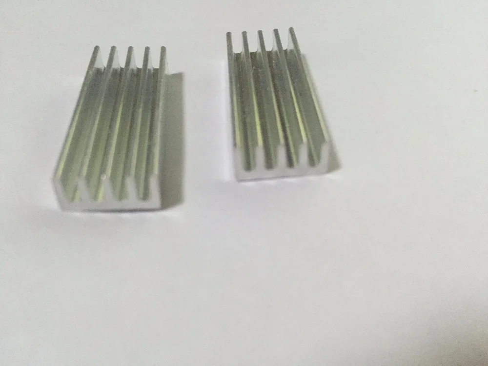 10pcs  Aluminum routing heat sink Electronic chip cooling radiator 30*11*5MM IC - £10.52 GBP